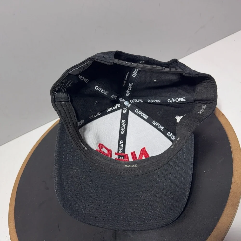 G/FORE University of Nebraska Hat Snapback Black Golf Performance Cap Golfcore
